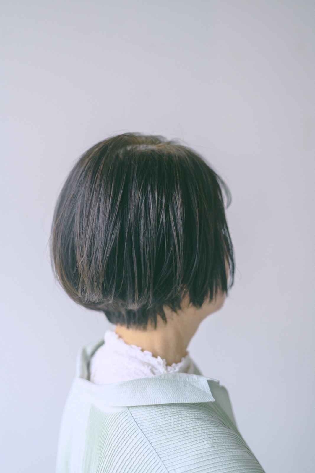 hair salon ユルム深谷稲荷の品のある大人ボブスタイル例